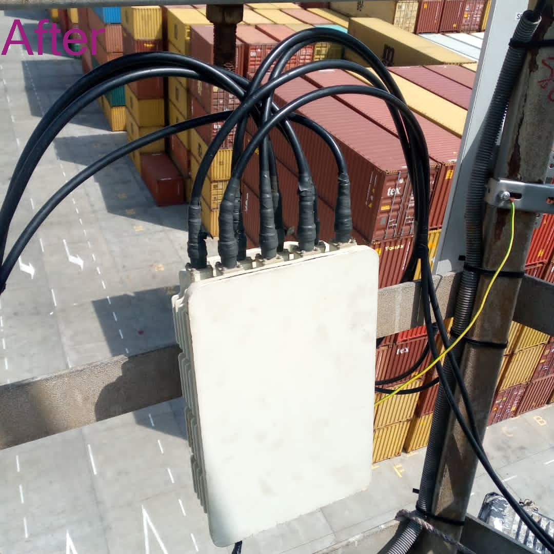 Lome Container Terminal Wi-Fi Maintenance 